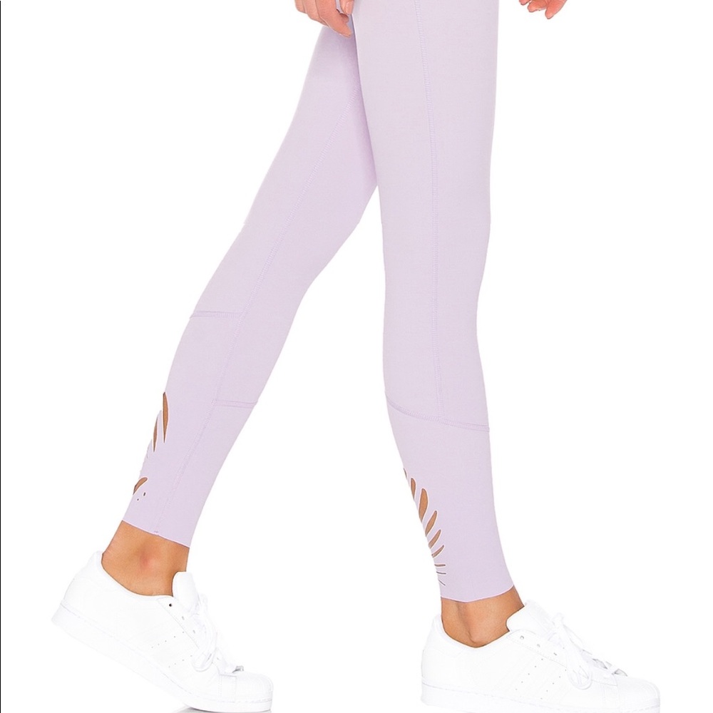 Free People Movement purple cutout leggings! NWT